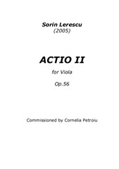 Actio II for Viola